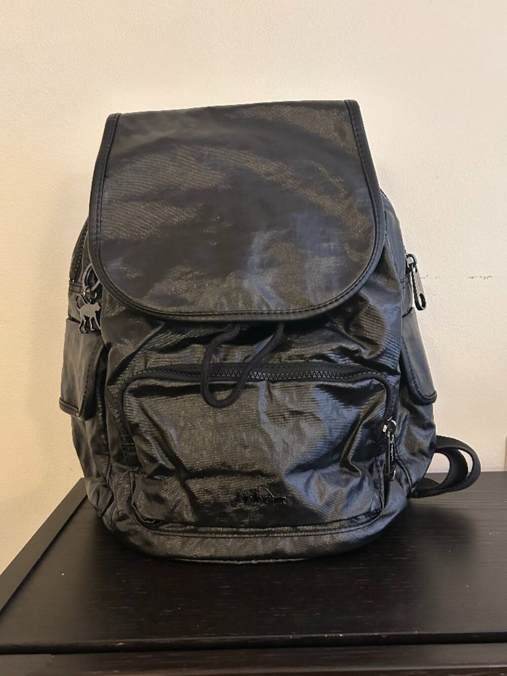 Kipling Black Backpack (EUC) Color: Schwarz (Lacquer Night)